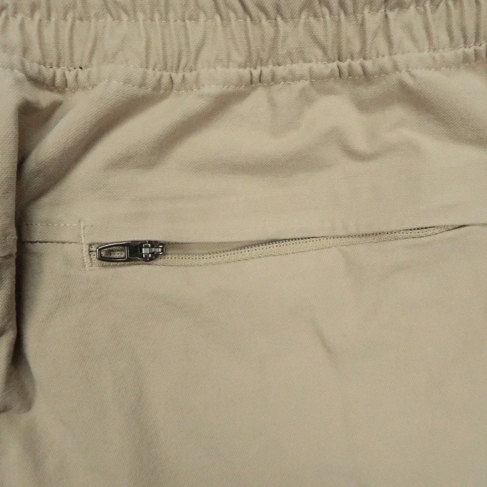 lululemon Pants Mens Medium Beige ABC Jogger Athletic Tapered Zip Pocket